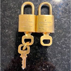 LV Padlock Authentic